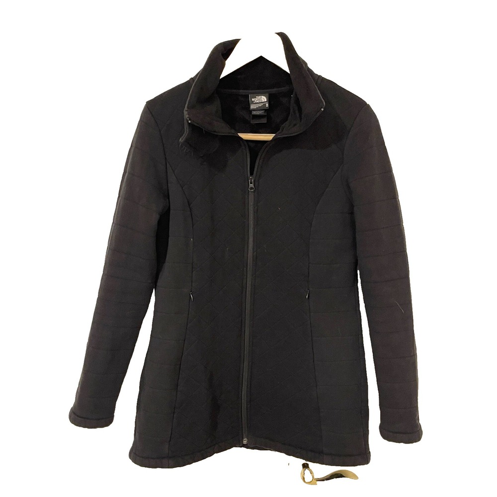 North Face Caroluna Quilted Jacket womens‎ medium M black Athleisure